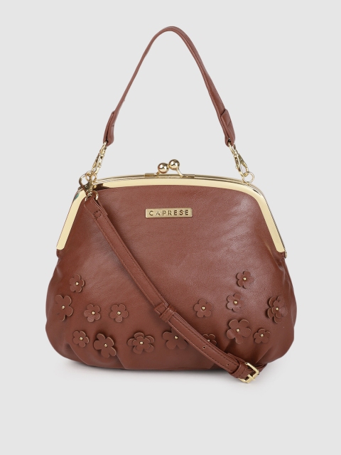 

Caprese Brown Solid Handheld Bag