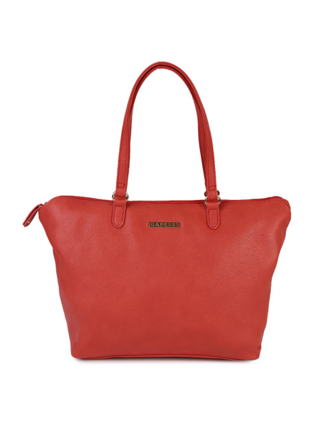 

Caprese Red Solid Shoulder Bag
