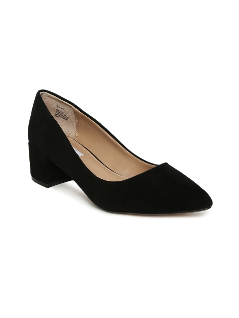

Steve Madden Women Black Suede Pumps