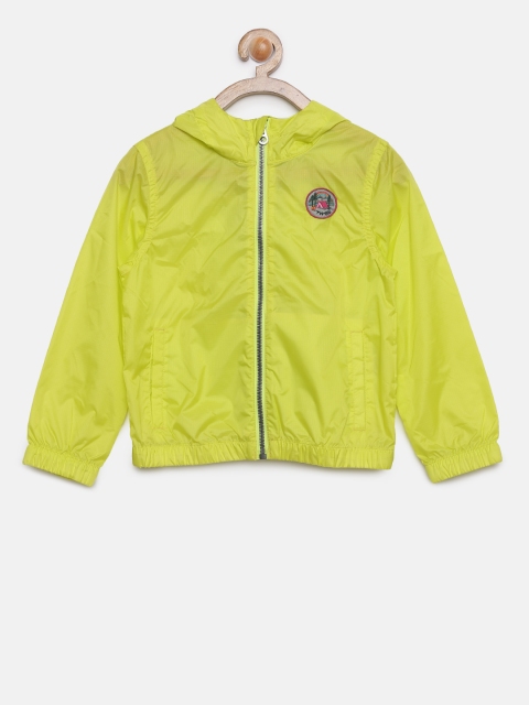 

Tommy Hilfiger Girls Yellow KINGS PACKABLE Sporty Jacket