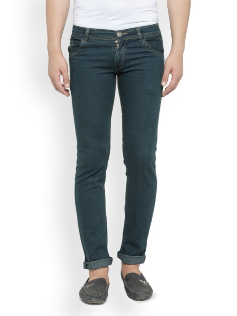 JAINISH Men Green Slim Fit Low-Rise Clean Look Jeans JAINISH Men Green Slim Fit Low-Rise Clean Look Jeans