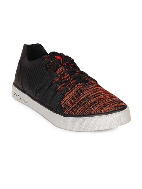 

Duke Men Orange Patterned Sneakers