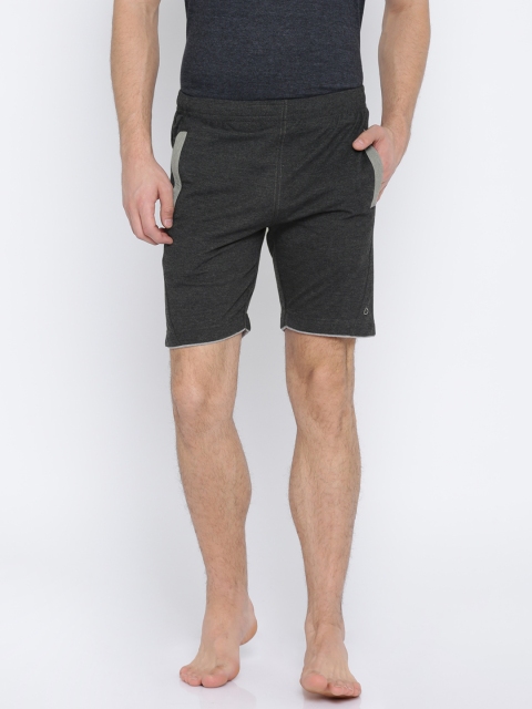 

Sweet Dreams Men Charcoal Solid Lounge Shorts F-MS-0052D