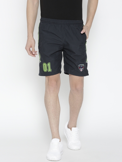 

Sweet Dreams Men Navy Solid Sports Shorts, Navy blue