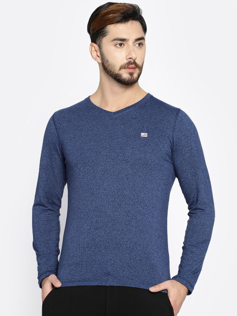 

Sweet Dreams Men Blue V-Neck T-shirt