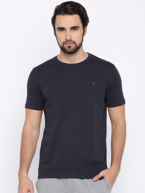 

Sweet Dreams Men Navy Solid Lounge T-shirt F-MT-0261F, Navy blue