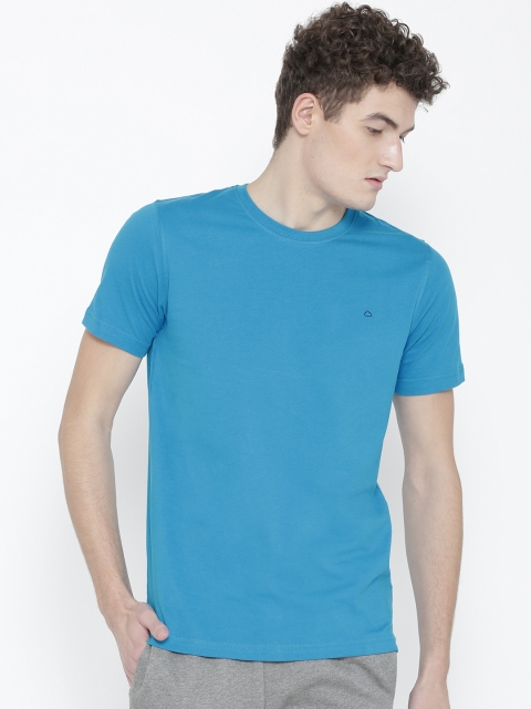 

Sweet Dreams Men Blue Solid Round Neck Lounge T-shirt F-MT-0261F