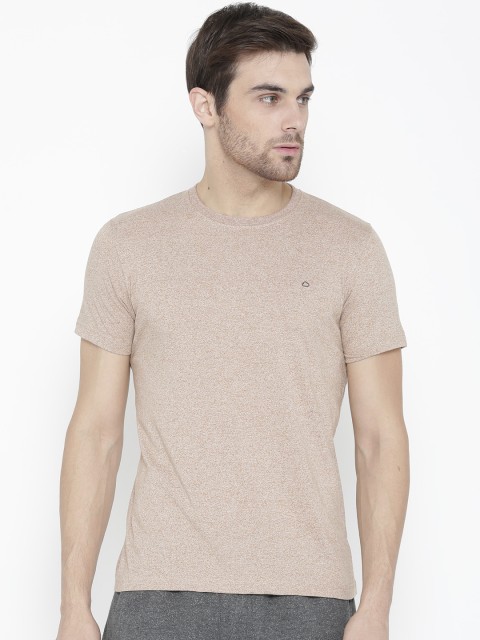 

Sweet Dreams Men Beige Solid Round Neck Lounge T-shirt F-MT-0261F