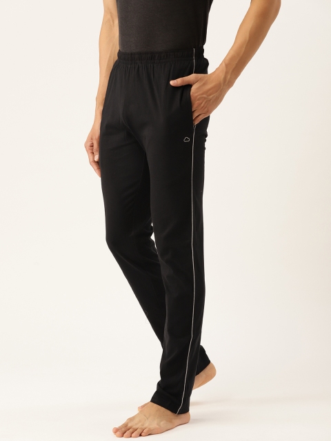 

Sweet Dreams Men Black Pure Cotton Solid Lounge Pants
