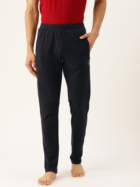 

Sweet Dreams Men Navy Blue Pure Cotton Solid Lounge Pants