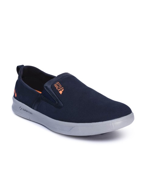 

Campus Men Style Walk Navy Blue Slip-On Sneakers