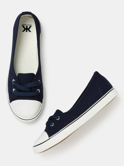 

Kook N Keech Women Navy Sneakers, Navy blue