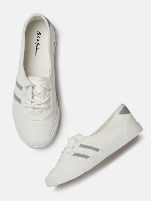 

Mast & Harbour Women White Sneakers