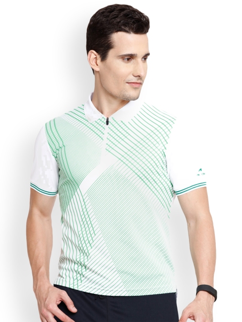 

Alcis Men White Printed T-shirt