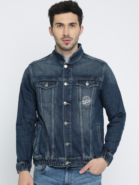 

Lee Men Blue Faded Denim Jacket