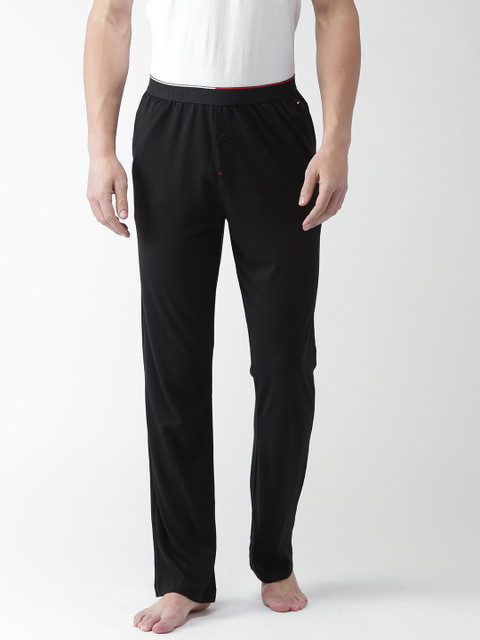 

Tommy Hilfiger Men Black Lounge Pants A7ABN109