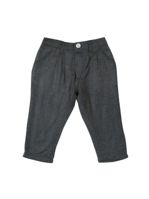 

Gini and Jony Boys Grey Regular Fit Solid Formal Trousers