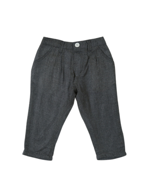 

Gini and Jony Boys Grey Regular Fit Solid Formal Trousers