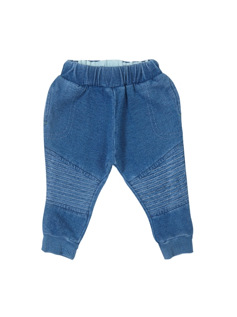 

Gini and Jony Boys Blue Regular Fit Joggers