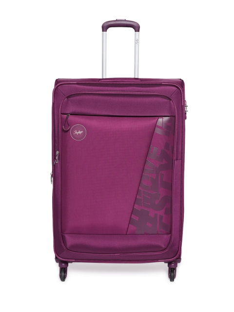 

Skybags Unisex Purple HASHTAG Large Trolley Bag