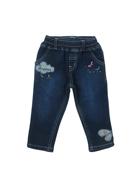 

Gini and Jony Girls Blue Regular Fit Mid-Rise Clean Look Jeans