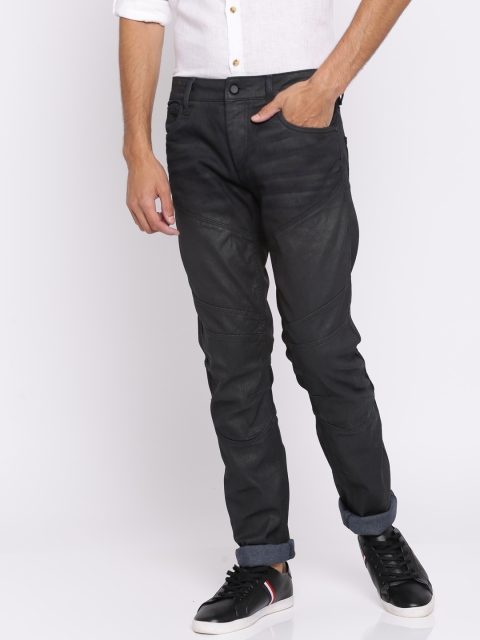 

Jack & Jones Men Charcoal Grey Slim Fit Low-Rise Clean Look Stretchable Jeans