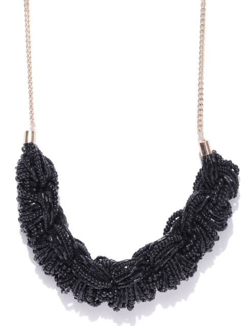 

Accessorize Black Beaded Necklace