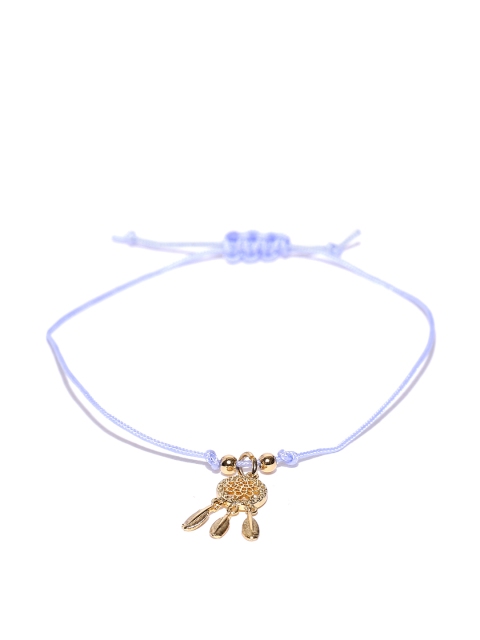 

Accessorize Lavender Gold-Plated Charm Bracelet