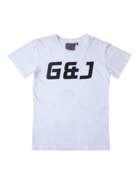 

Gini and Jony Boys White T-shirt