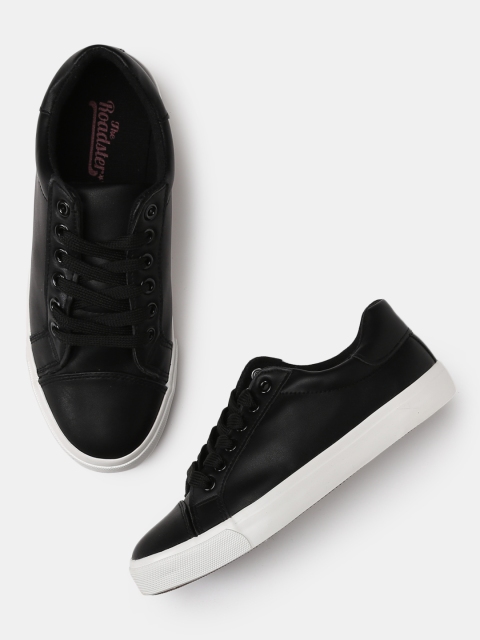 

Roadster Women Black Sneakers