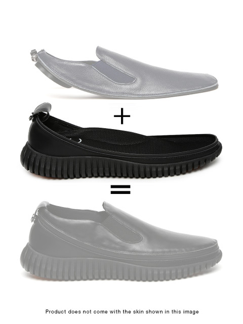 

ACBC Men Black Running Sole of Customizable Shoes