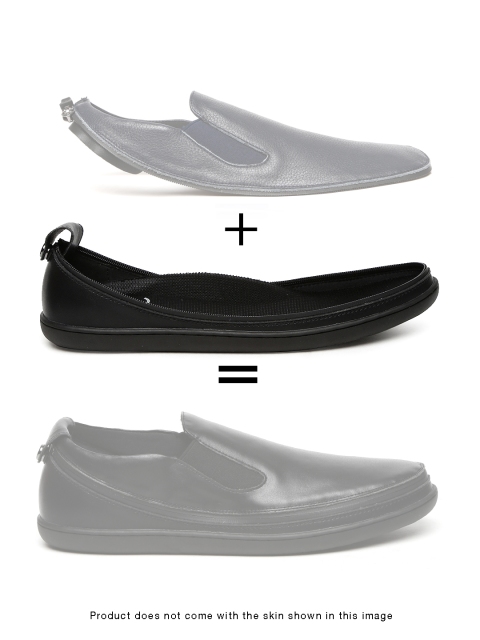 

ACBC Men Black Drive Sole of Customizable Shoes