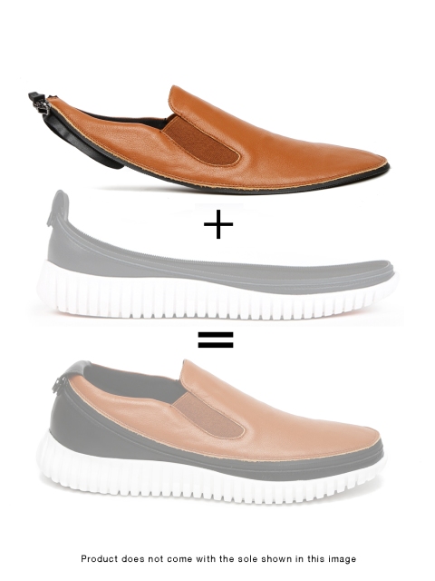 

ACBC Men Brown Mocassino Skin of Customizable Shoes
