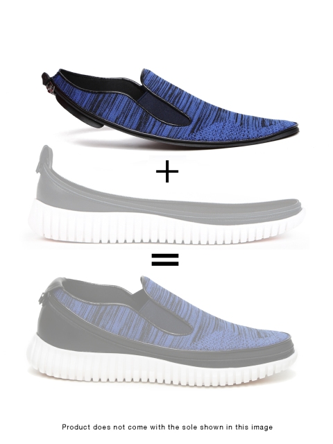 

ACBC Men Blue Mocassino Knit Skin of Customizable Shoes