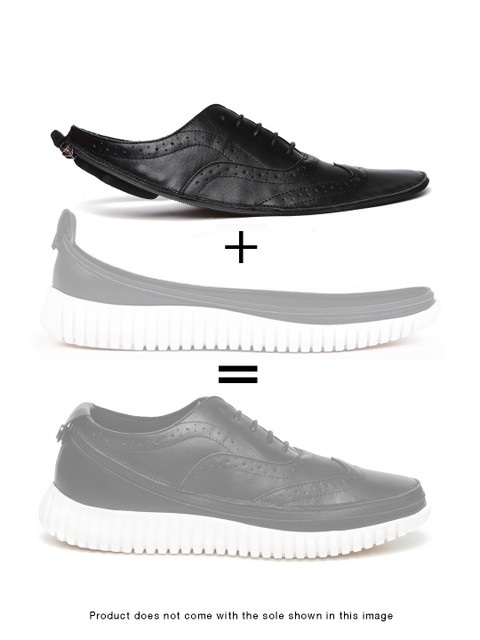 

ACBC Men Black Duilio Skin of Customizable Shoes