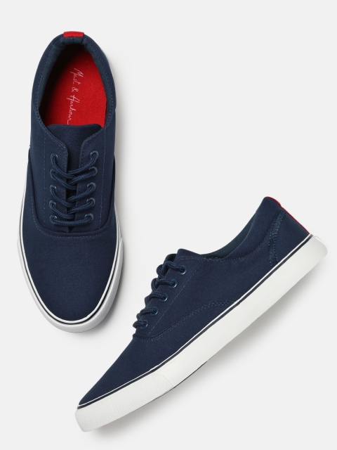 

Mast & Harbour Men Navy Blue Sneakers