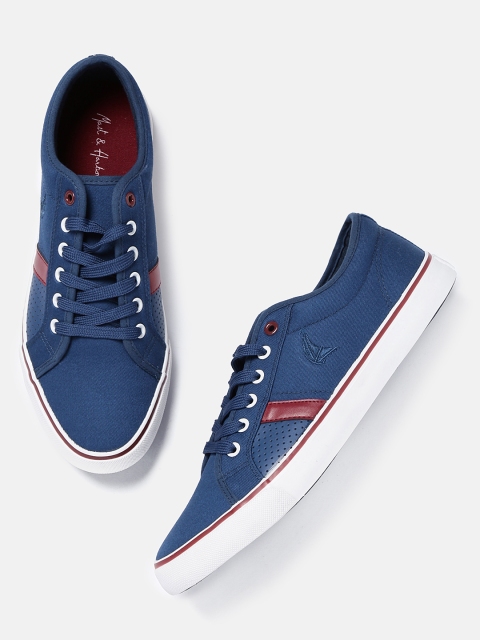

Mast & Harbour Men Blue Sneakers