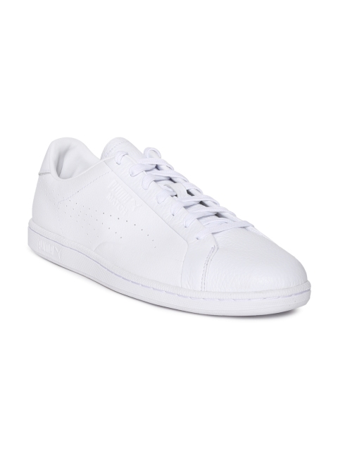 

Puma Unisex White Match 74 Tumbled Sneakers