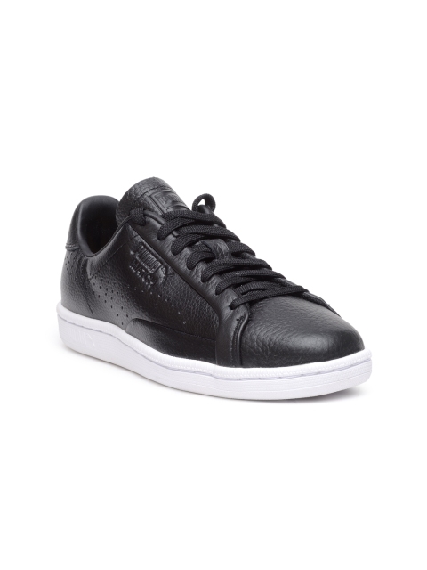 

Puma Kids Black Match 74 Tumbled Perforated Sneakers