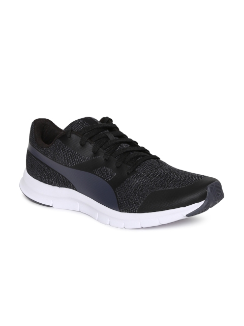 

Puma Unisex Black Flexracer Tw Knit Sneakers