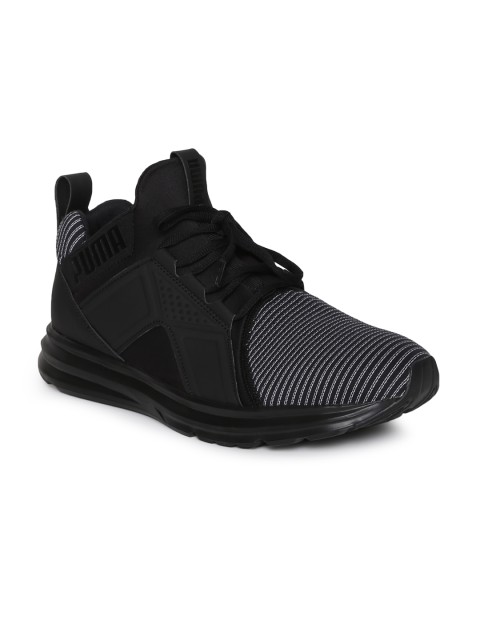 

Puma Men Black Enzo Colorshift Running Shoes