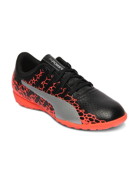 

Puma Kids Black evoPOWER Vigor 4 GRAPH TT Jr Football Shoes