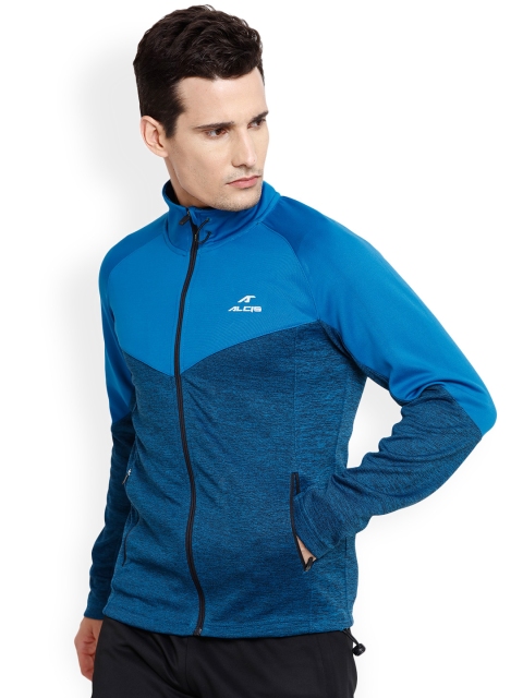 

Alcis Men Blue Solid Sporty Jacket