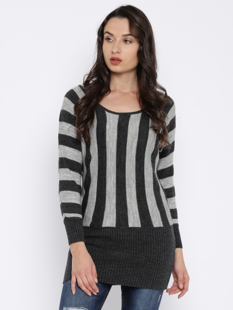 

Species Women Charcoal Striped Pullover