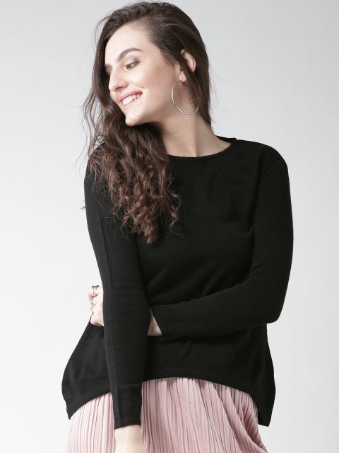 

Species Women Black Solid Sweater