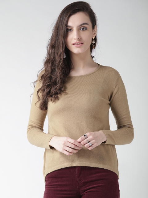 

Species Women Beige Solid Sweater