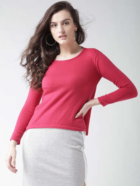 

Species Women Magenta Solid Sweater