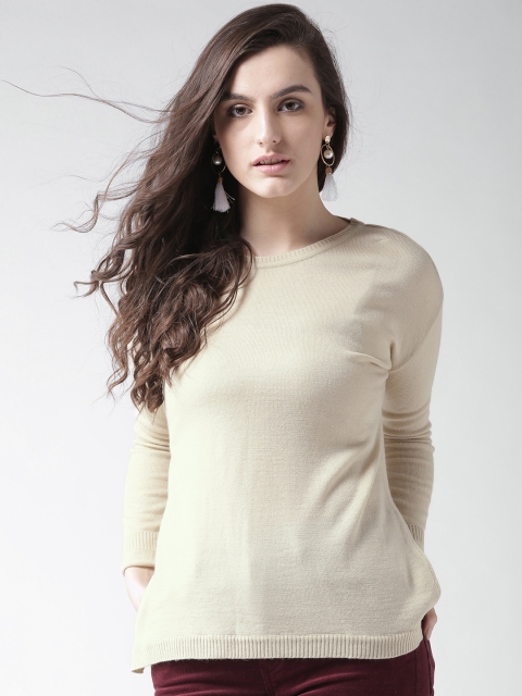 

Species Women Beige Solid Sweater