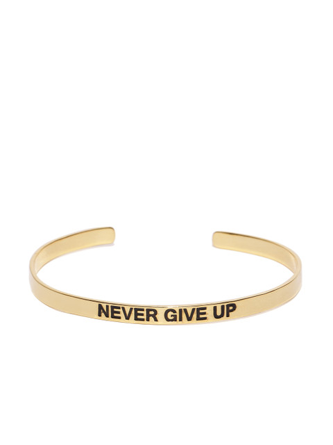 

Pipa Bella Gold-Plated Never Give Up Karma Bangle