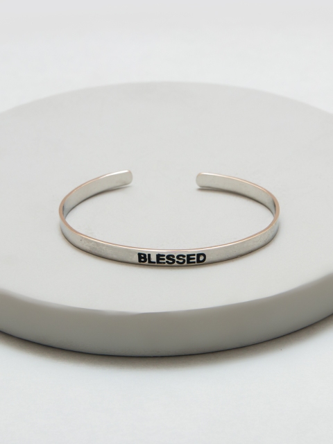 

Pipa Bella Silver-Plated Blessed Karma Bangle